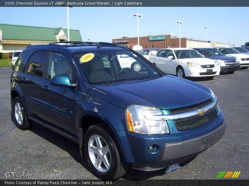Bermuda Green Metallic / Light Cashmere 2006 Chevrolet Equinox LT AWD