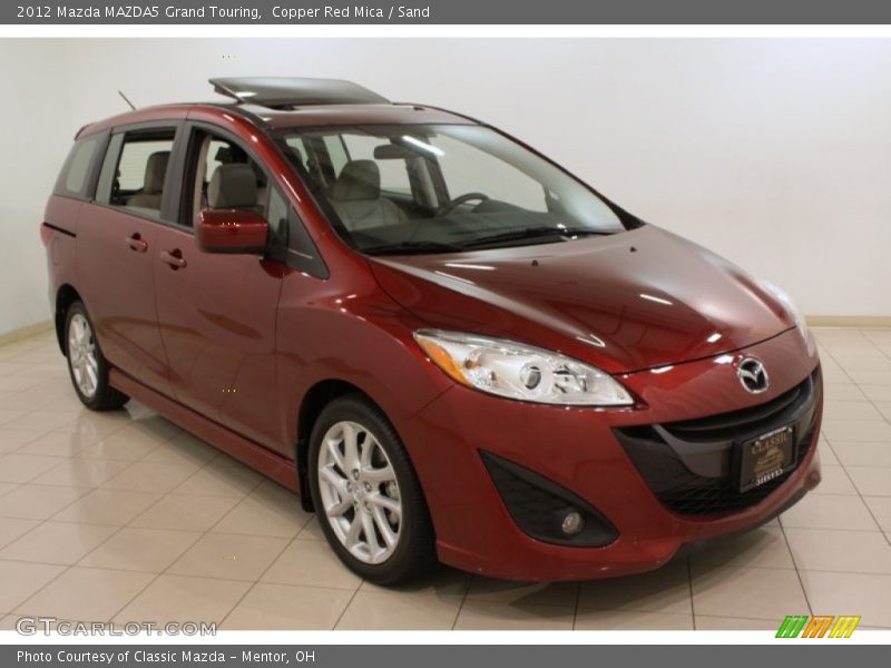 Front 3/4 View of 2012 MAZDA5 Grand Touring
