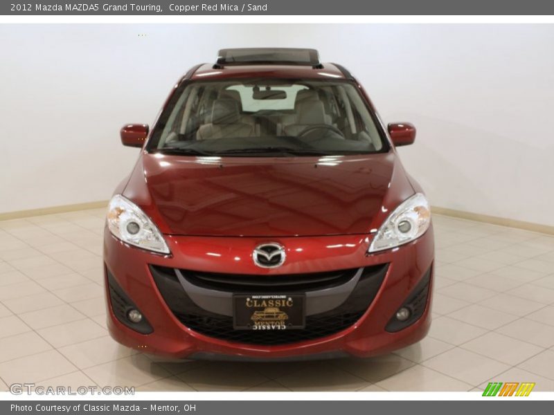 Copper Red Mica / Sand 2012 Mazda MAZDA5 Grand Touring