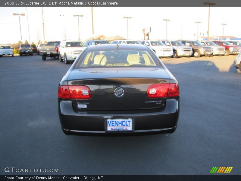 Dark Mocha Metallic / Cocoa/Cashmere 2008 Buick Lucerne CX