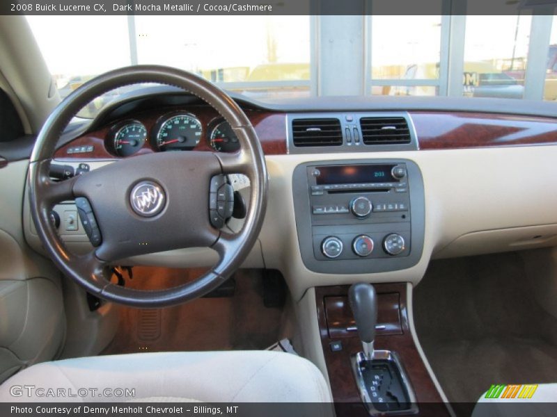 Dark Mocha Metallic / Cocoa/Cashmere 2008 Buick Lucerne CX