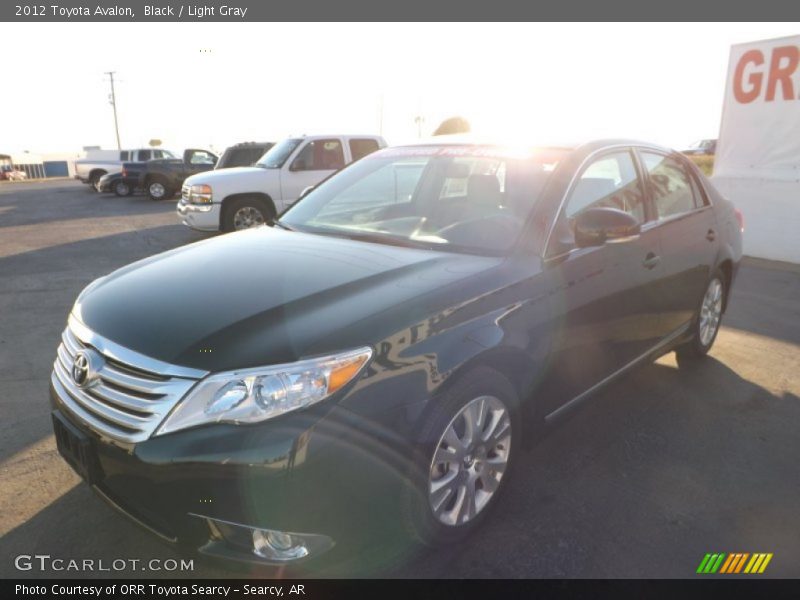 Black / Light Gray 2012 Toyota Avalon
