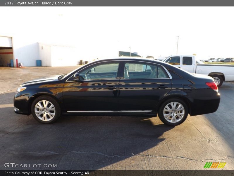 Black / Light Gray 2012 Toyota Avalon