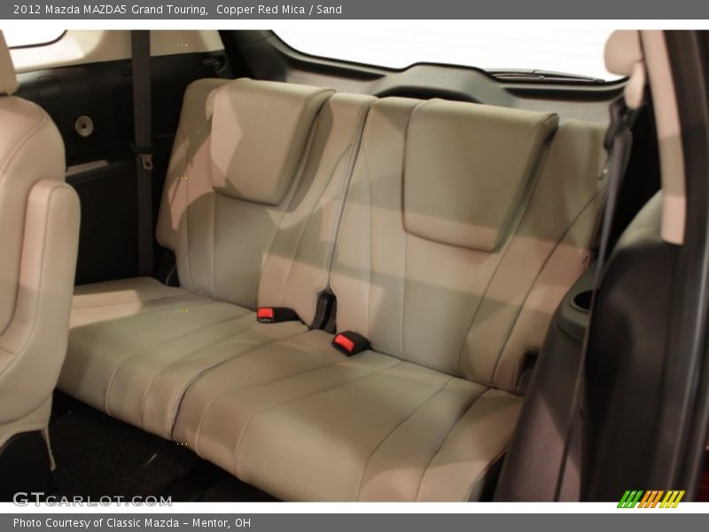 Rear Seat of 2012 MAZDA5 Grand Touring