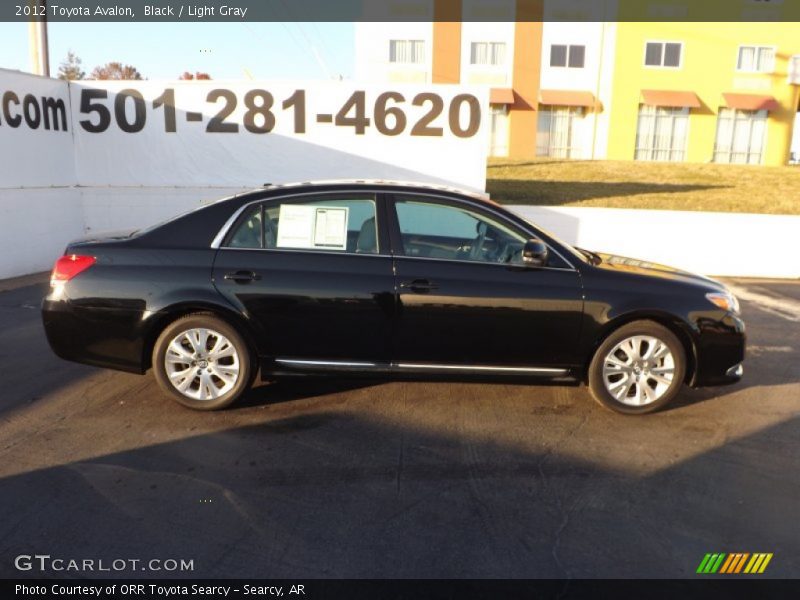 Black / Light Gray 2012 Toyota Avalon