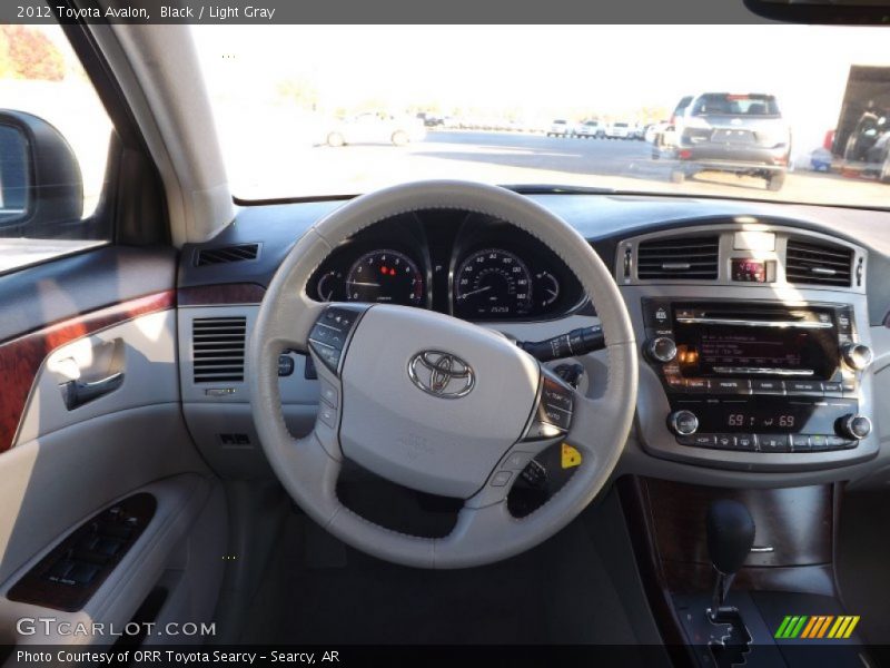 Black / Light Gray 2012 Toyota Avalon