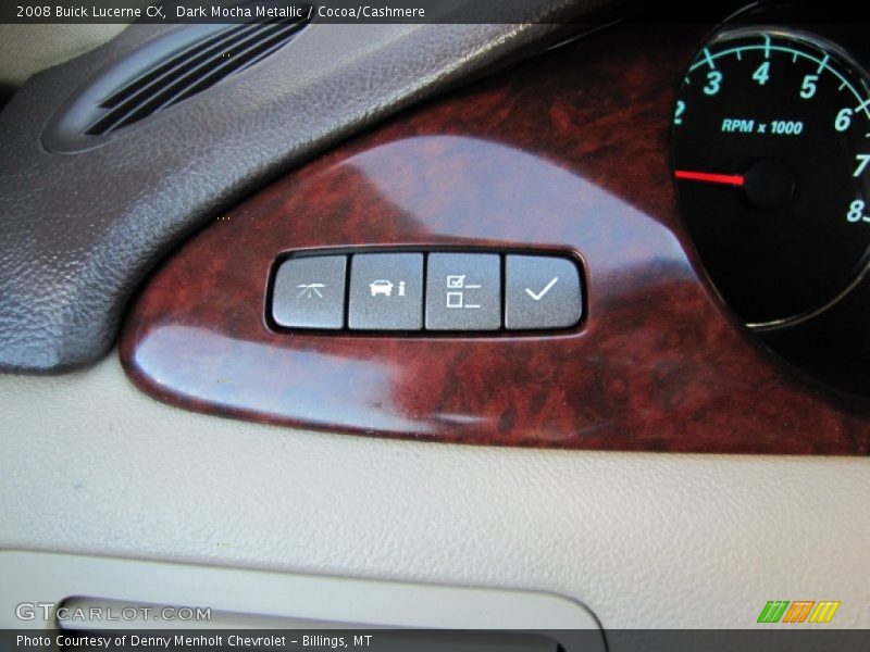 Dark Mocha Metallic / Cocoa/Cashmere 2008 Buick Lucerne CX