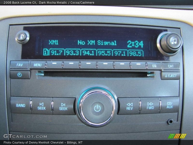 Dark Mocha Metallic / Cocoa/Cashmere 2008 Buick Lucerne CX