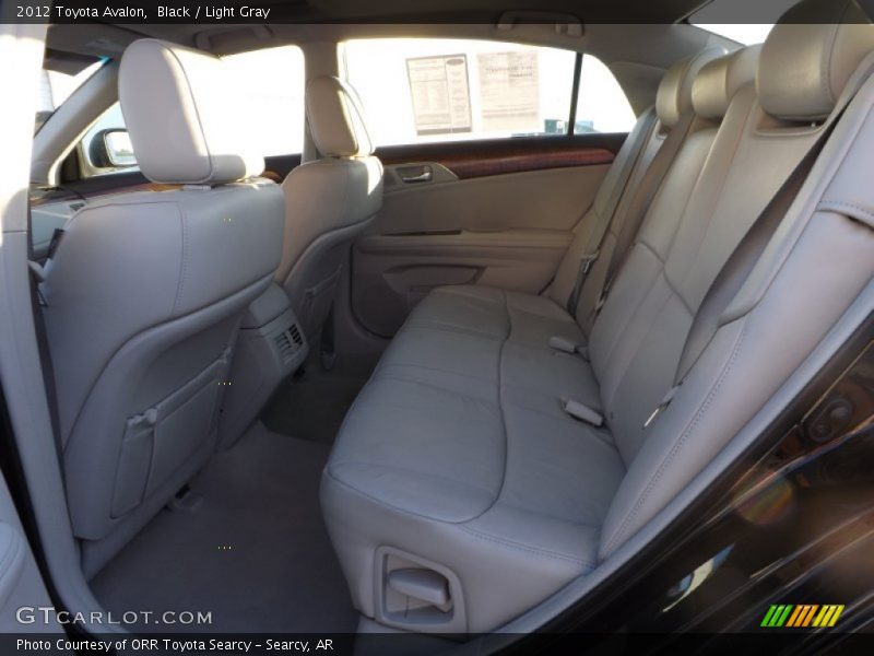 Black / Light Gray 2012 Toyota Avalon