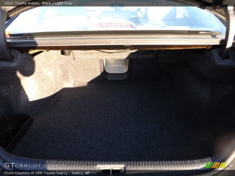 Black / Light Gray 2012 Toyota Avalon
