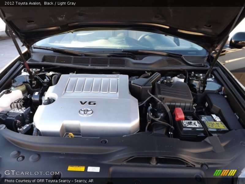 Black / Light Gray 2012 Toyota Avalon