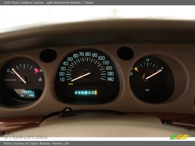 Light Bronzemist Metallic / Taupe 2000 Buick LeSabre Custom
