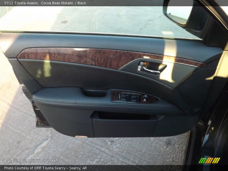 Cocoa Bean Metallic / Black 2012 Toyota Avalon