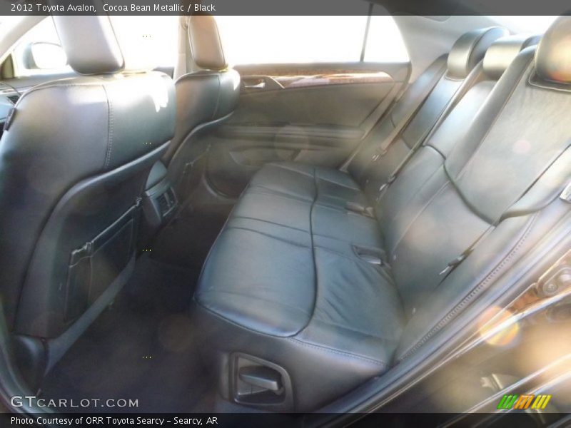 Cocoa Bean Metallic / Black 2012 Toyota Avalon