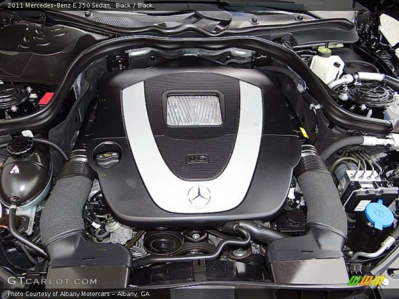 Black / Black 2011 Mercedes-Benz E 350 Sedan
