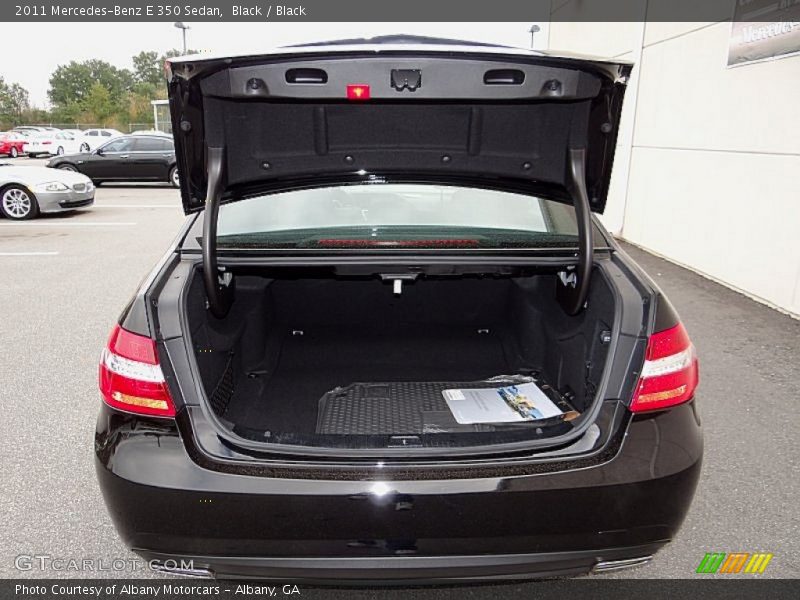 Black / Black 2011 Mercedes-Benz E 350 Sedan