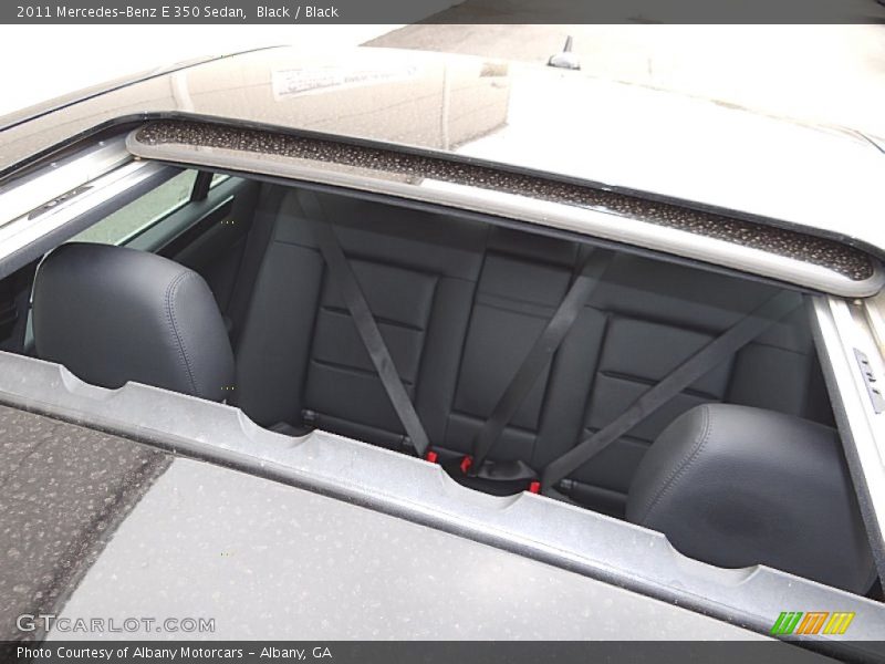 Black / Black 2011 Mercedes-Benz E 350 Sedan