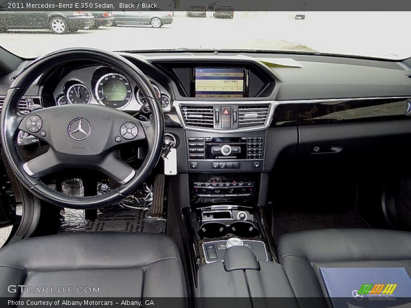 Black / Black 2011 Mercedes-Benz E 350 Sedan