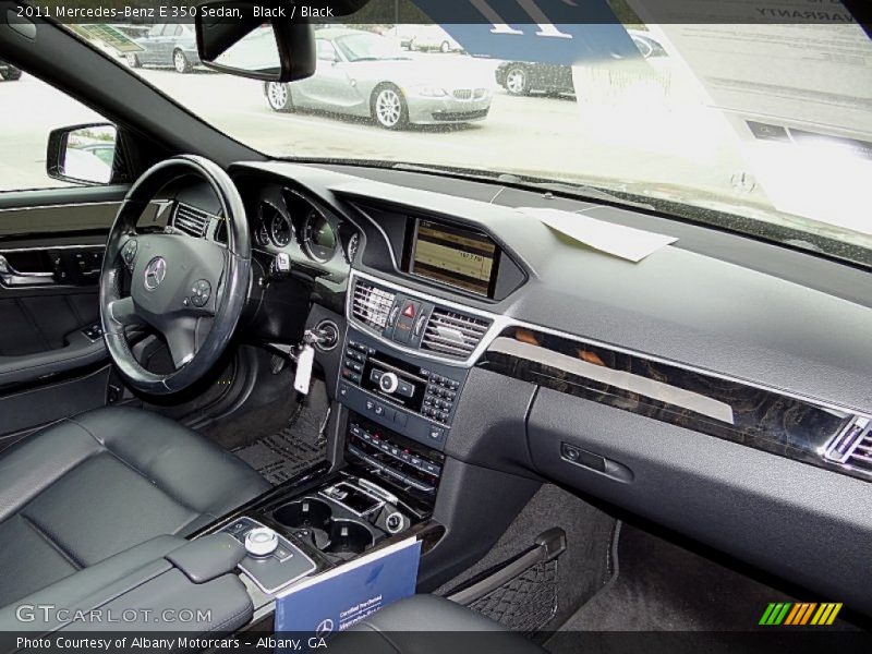 Black / Black 2011 Mercedes-Benz E 350 Sedan