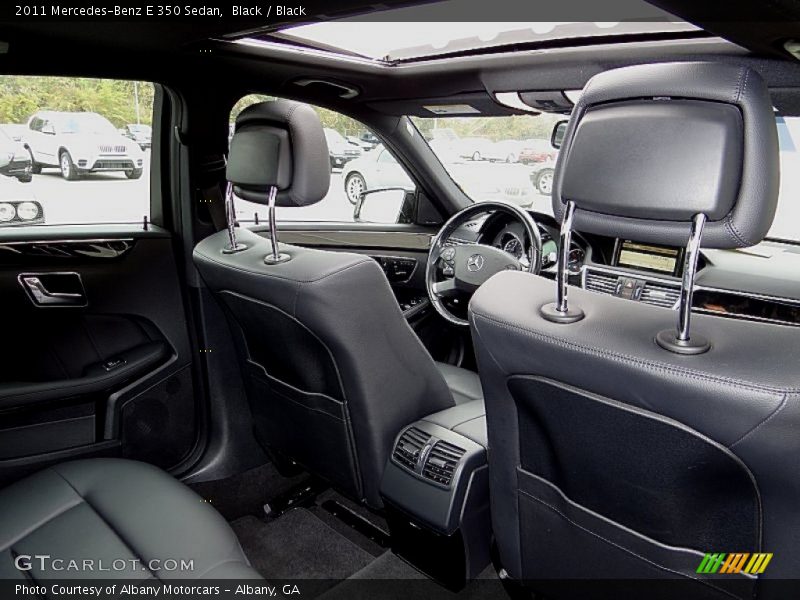 Black / Black 2011 Mercedes-Benz E 350 Sedan