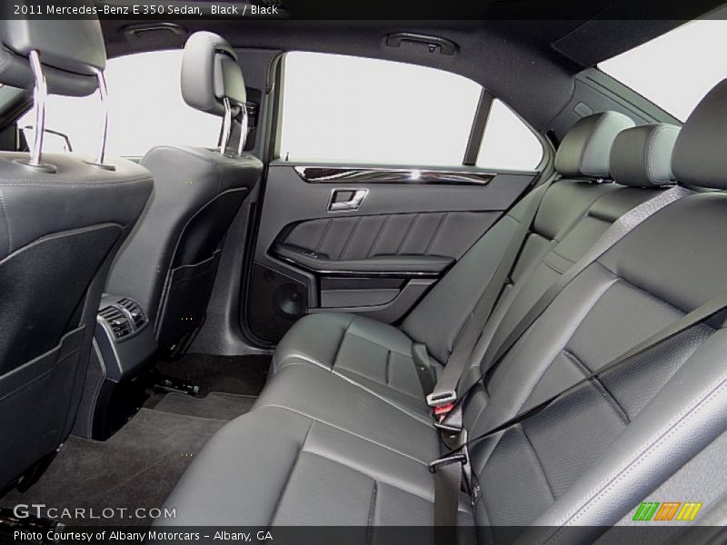 Black / Black 2011 Mercedes-Benz E 350 Sedan