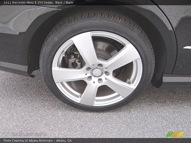 Black / Black 2011 Mercedes-Benz E 350 Sedan