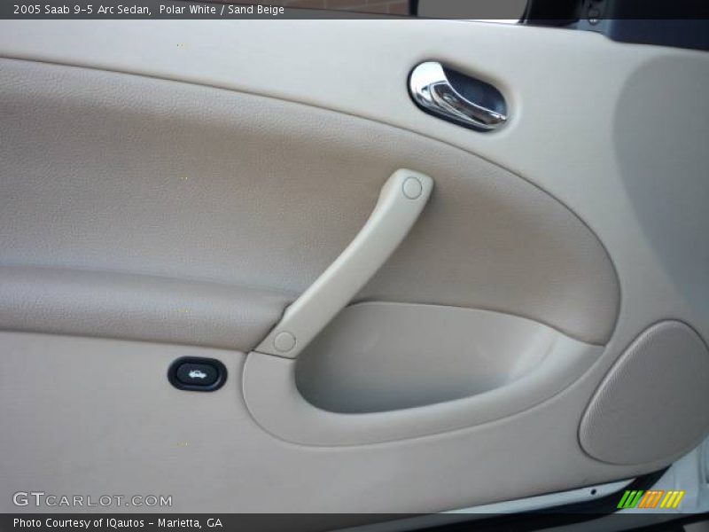 Polar White / Sand Beige 2005 Saab 9-5 Arc Sedan