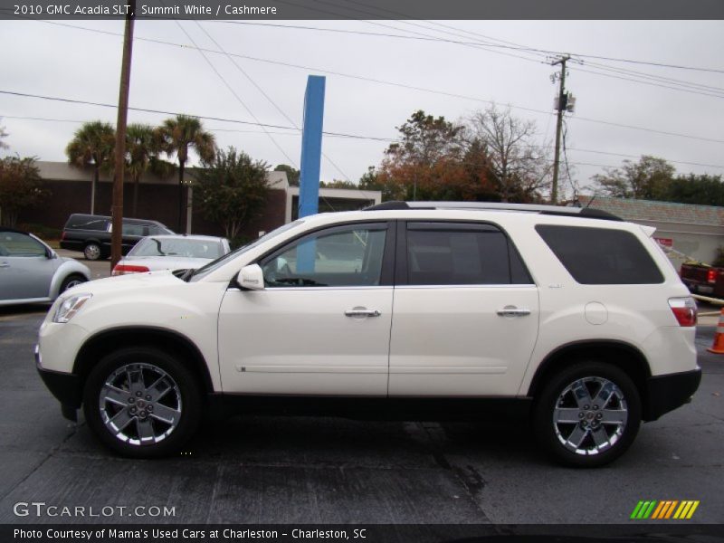 Summit White / Cashmere 2010 GMC Acadia SLT