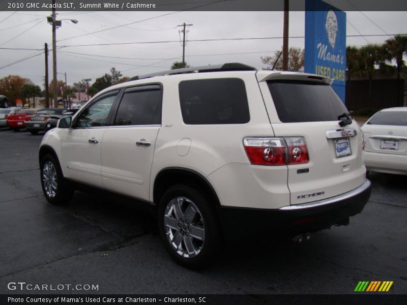 Summit White / Cashmere 2010 GMC Acadia SLT