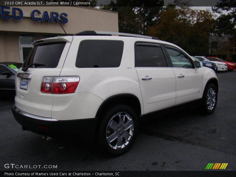 Summit White / Cashmere 2010 GMC Acadia SLT