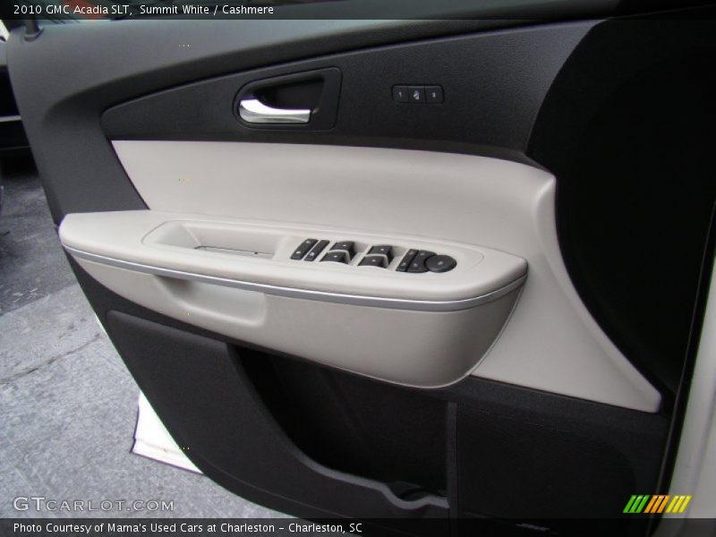 Summit White / Cashmere 2010 GMC Acadia SLT