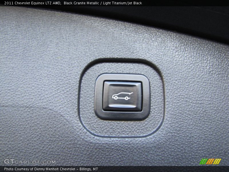 Black Granite Metallic / Light Titanium/Jet Black 2011 Chevrolet Equinox LTZ AWD