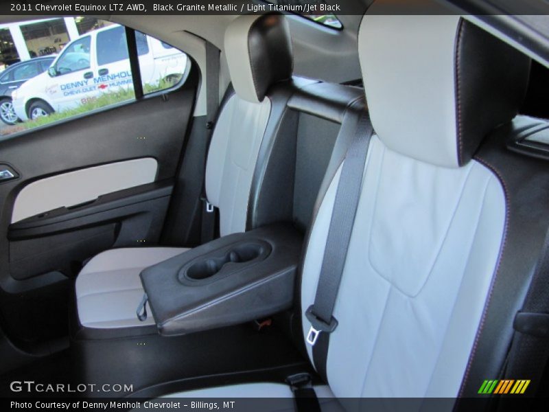 Black Granite Metallic / Light Titanium/Jet Black 2011 Chevrolet Equinox LTZ AWD