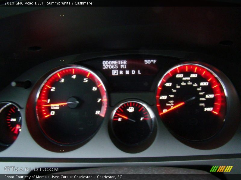 Summit White / Cashmere 2010 GMC Acadia SLT