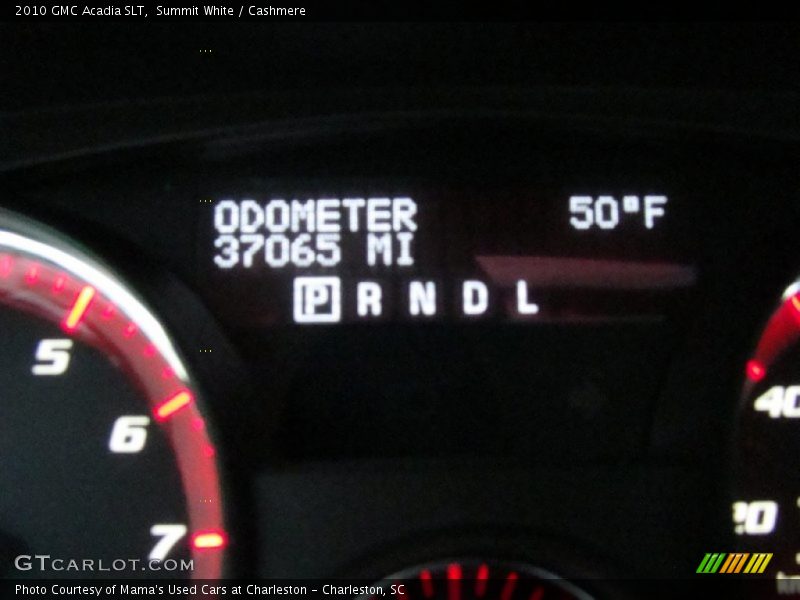 Summit White / Cashmere 2010 GMC Acadia SLT