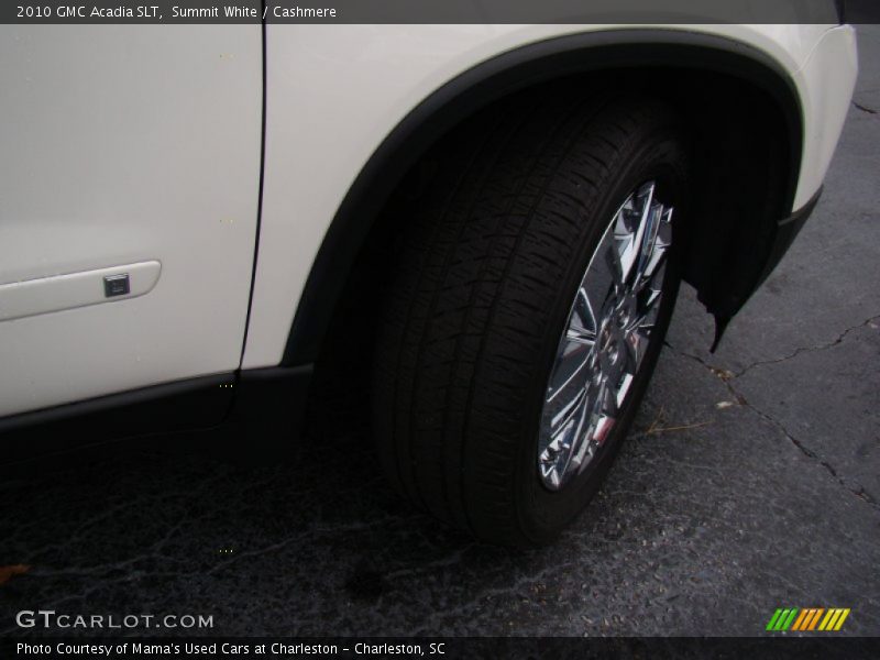 Summit White / Cashmere 2010 GMC Acadia SLT