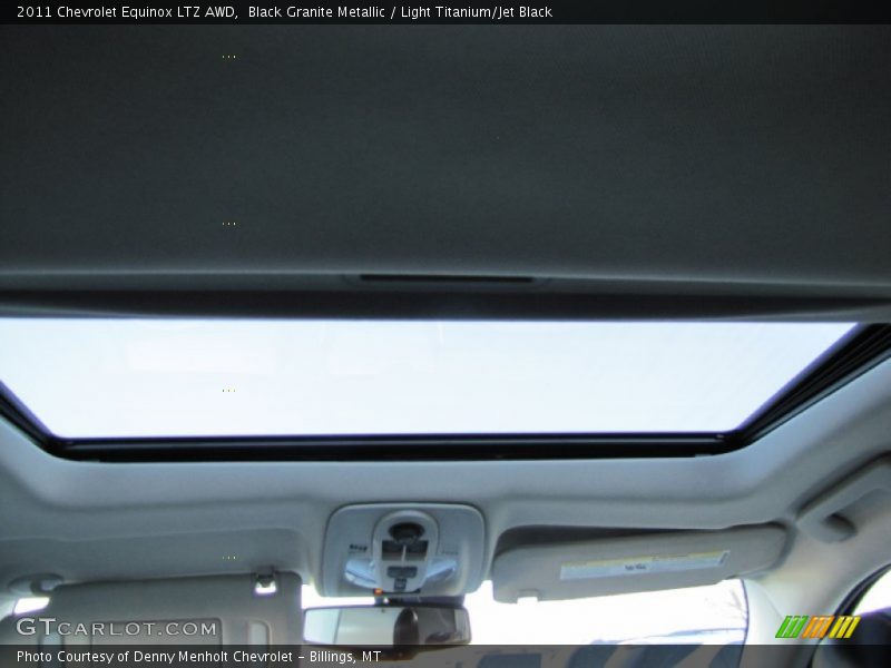 Black Granite Metallic / Light Titanium/Jet Black 2011 Chevrolet Equinox LTZ AWD