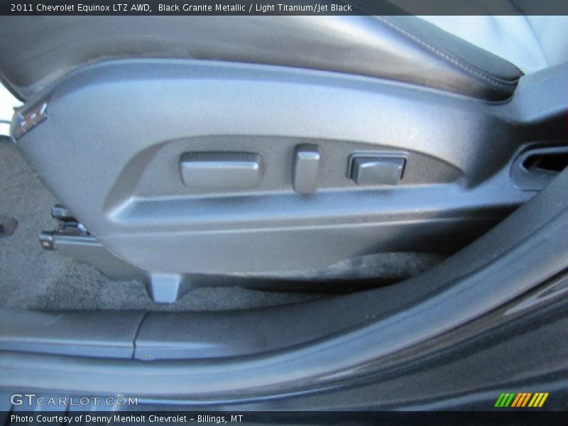 Black Granite Metallic / Light Titanium/Jet Black 2011 Chevrolet Equinox LTZ AWD