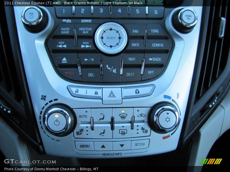 Black Granite Metallic / Light Titanium/Jet Black 2011 Chevrolet Equinox LTZ AWD