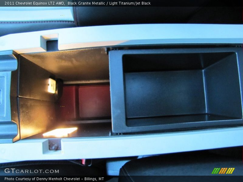 Black Granite Metallic / Light Titanium/Jet Black 2011 Chevrolet Equinox LTZ AWD