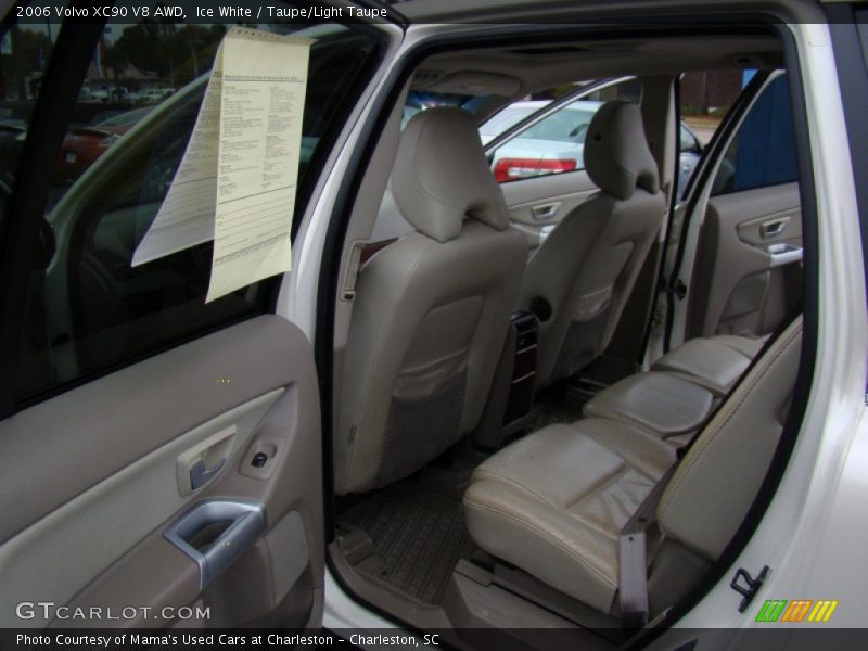 Ice White / Taupe/Light Taupe 2006 Volvo XC90 V8 AWD