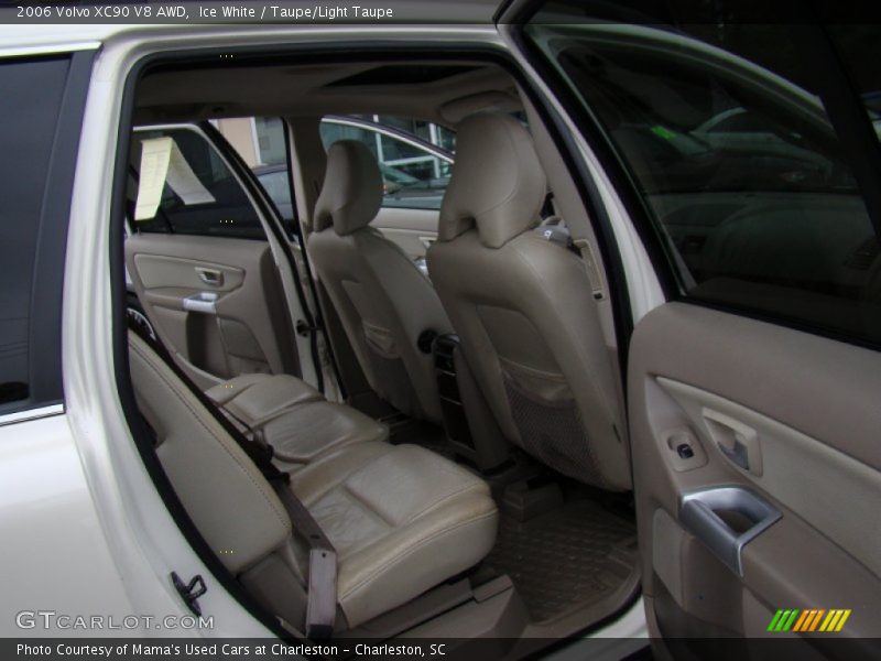 Ice White / Taupe/Light Taupe 2006 Volvo XC90 V8 AWD
