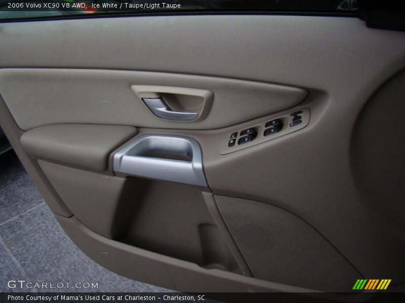 Ice White / Taupe/Light Taupe 2006 Volvo XC90 V8 AWD