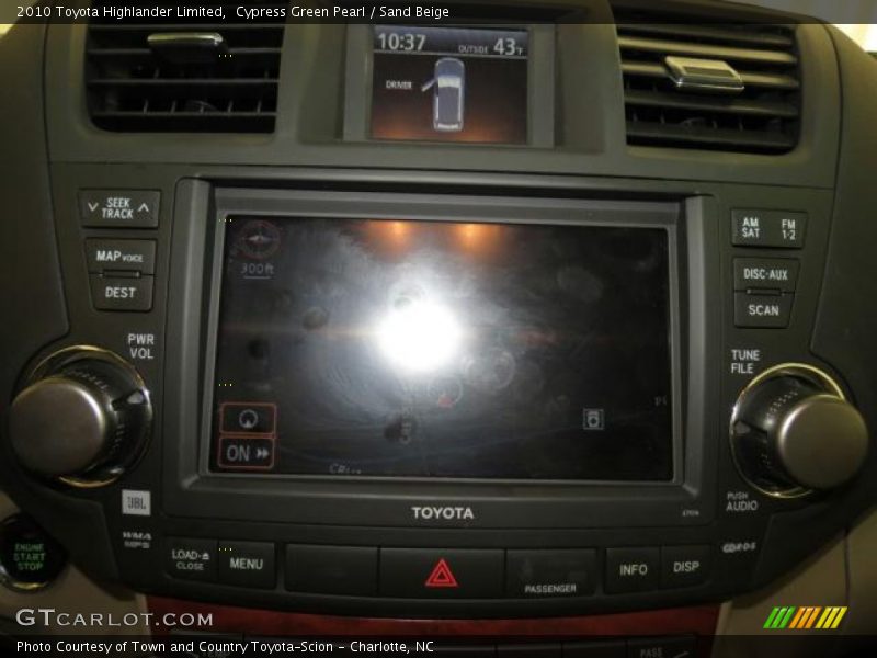 Cypress Green Pearl / Sand Beige 2010 Toyota Highlander Limited
