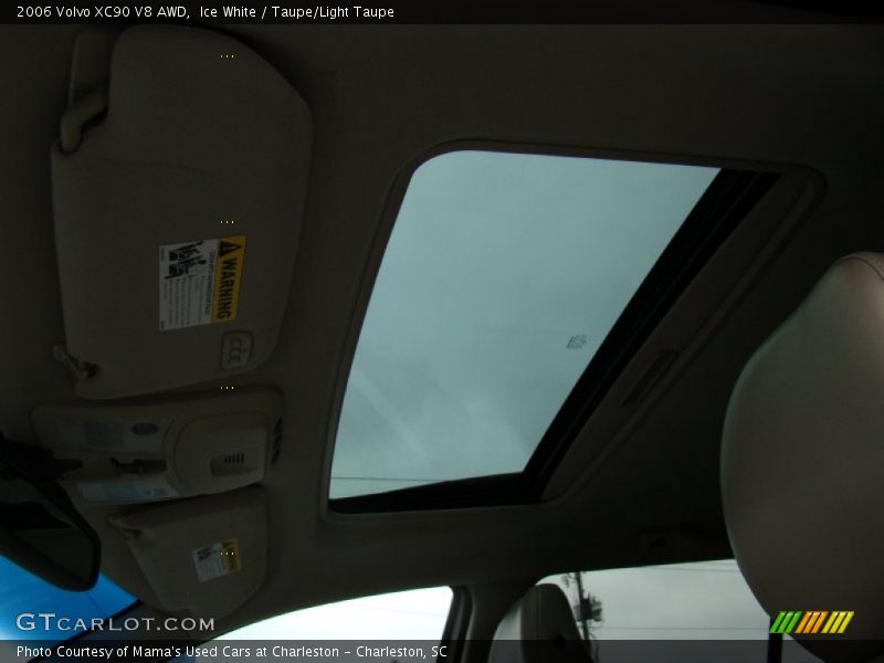 Ice White / Taupe/Light Taupe 2006 Volvo XC90 V8 AWD