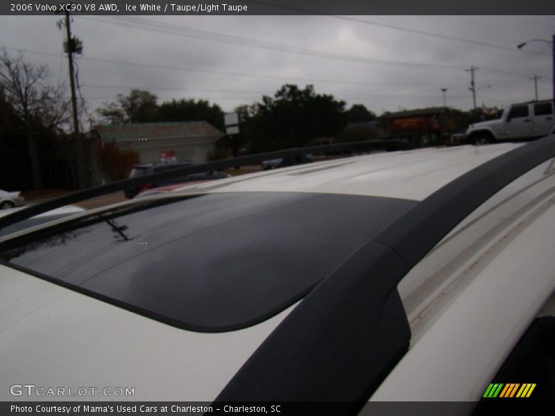 Ice White / Taupe/Light Taupe 2006 Volvo XC90 V8 AWD