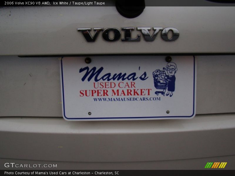 Ice White / Taupe/Light Taupe 2006 Volvo XC90 V8 AWD