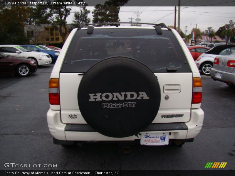 Cream White / Gray 1999 Honda Passport LX