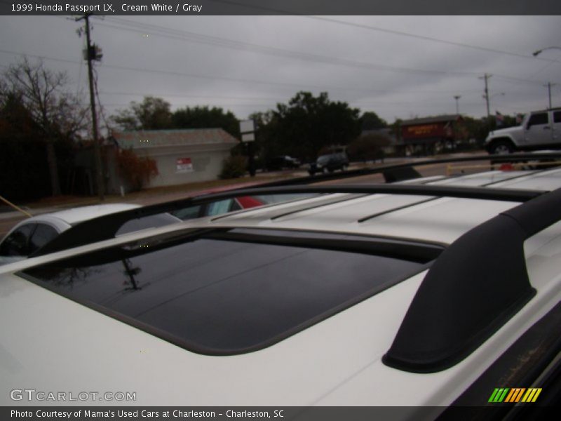 Sunroof of 1999 Passport LX