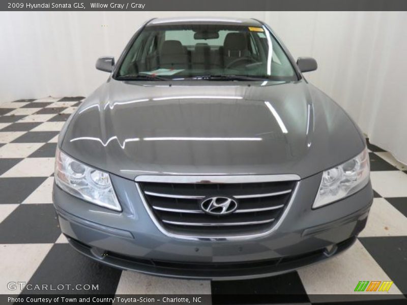 Willow Gray / Gray 2009 Hyundai Sonata GLS